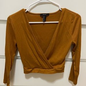 Forever 21 low cut crop